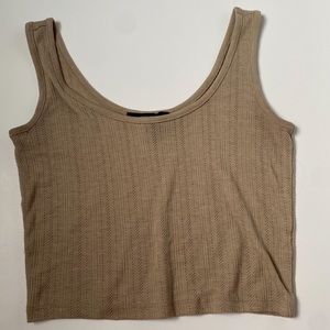 Forever 21 Light Brown Top
